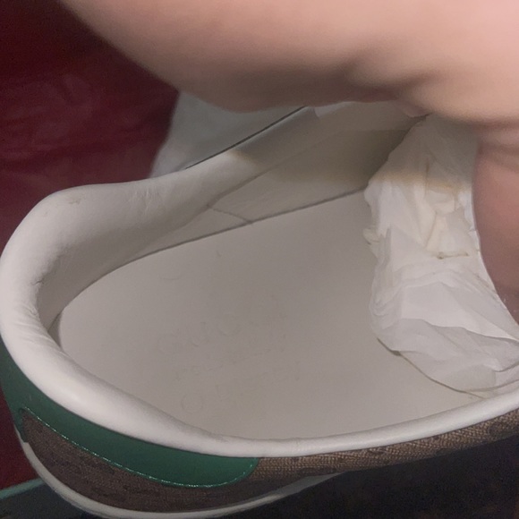 Authentic Gucci x Disney ace Mickey Mouse sneakers in a 10G supreme canvas GG - Picture 11 of 16